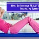 Should postnatal mums do ab curls?