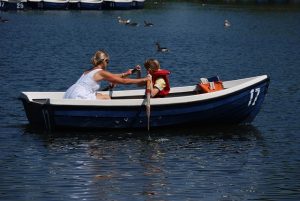 family fitness rowing